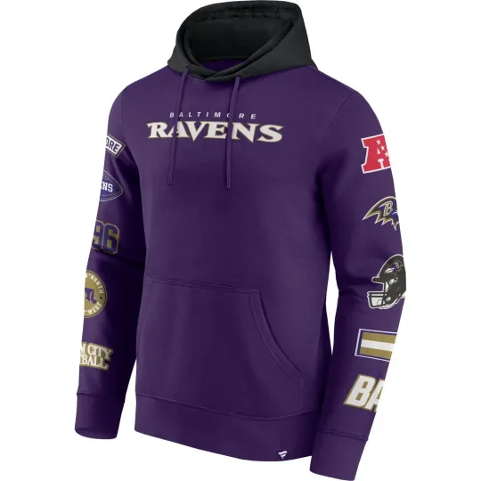 Discover Baltimore football Sleeve Prints Hoody
