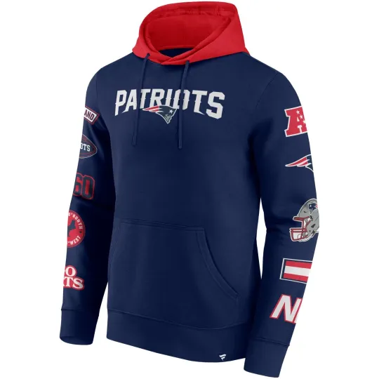 Discover New England football Sleeve Prints Hoody