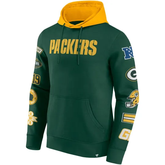 Discover Green Bay football Sleeve Prints Hoody