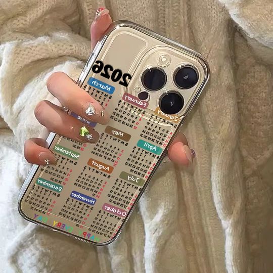 Discover 2026 Calendar Sunlight Painting Clear Phone Case for Xiaomi 15T 14T Pro 12T 14 13 12 13T Pro 11 Lite5G Poco X7 X6 X5 F6 F7 Cover