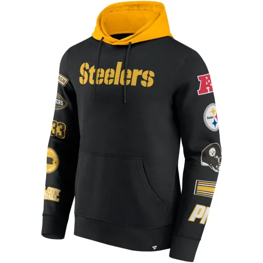 Discover Pittsburgh football Sleeve Prints Hoody, Gift For Fans