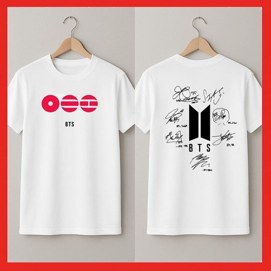 Discover B.T.S 2026 Comeback T-Shirt Kpop Lover Graphic Tee