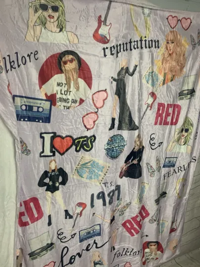 Discover Fleece Lightweight Throw Blanket - Swift ERA'S TOUR, 50x60