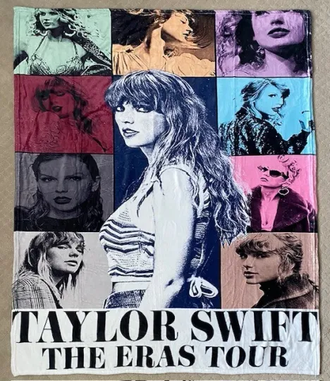 Discover Swift Super Soft 50"x60" Blanket "The Eras Tour" Blanket Soft Cozy Fleece