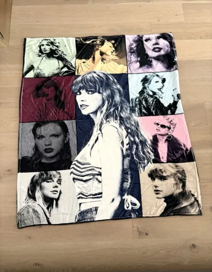 Discover Swift Super Soft 50"x60" Blanket "The Eras Tour" Blanket Soft Cozy Fleece