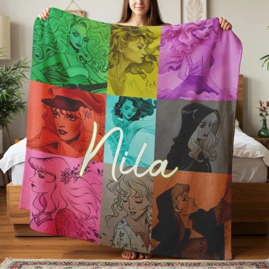 Discover Merch blanket  Custom Blanket  Tour Blanket  Fan Blanket  Concert Blanket  Gift