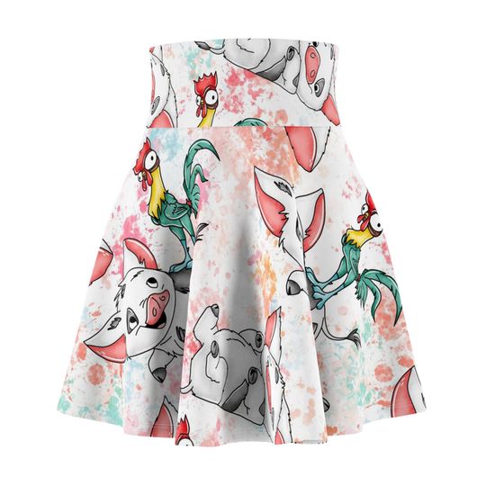 Discover Hei Hei and Pua from Moana Springtime Surprise  Princess Half Marathon Weekend women's running run skirt or bounding skirt