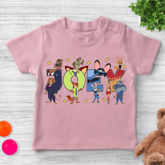Discover Disney Zootopia 2 Birthday Family Shirt/Custom Zootopia 2 Shirt/Zootopia Family Birthday Shirt/Family Matching Shirt/Zootopia Shirt OHYA18