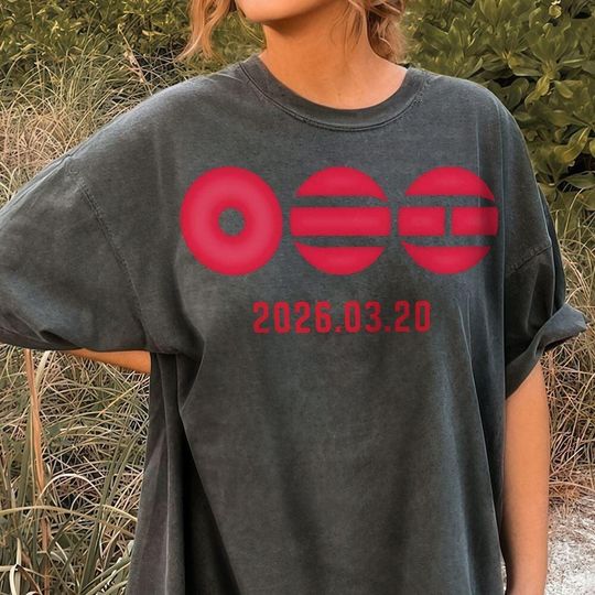 Discover BTS Concert 2026 Graphic Comfort Colors T-Shirt for Fans