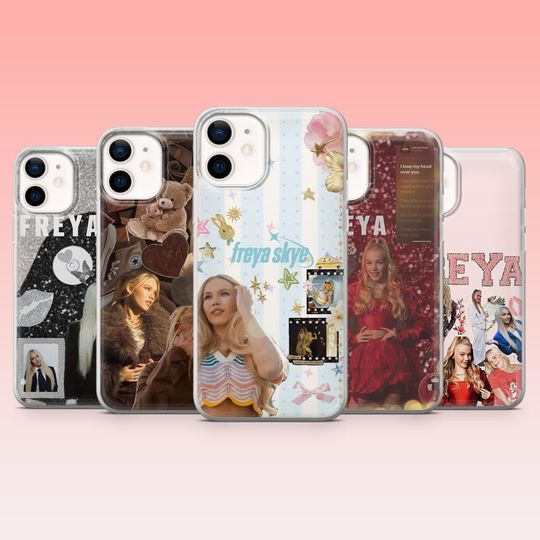 Discover Freya Skye Phone Case Singer Actress Cover for iPhone 17Pro, 16, 15, 14, 13, 12, Samsung S25, S24, S23Fe, S22, A16, A26, A56, Pixel 10, 9