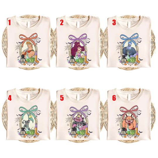 Discover Custom Disney Hercules Character Halloween Shirt, Disney Halloween Shirt, Halloween Party 2025 Shirt, Disney Family Trip WDW Shirt SLYK05