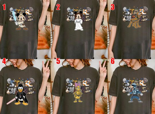 Discover Custom Star Wars Mickey And Friends Shirt, Disney Trip,Disney Star Wars Shirt,Stormtrooper Minnie Shirt