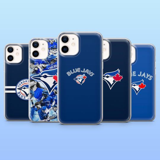 Discover Toronto Blue Jays Phone Case MLB Baseball Cover for iPhone 17, 16, 15, 14, 13, 12, 11, Samsung S25, S24, S23, A56, A36, A16, Pixel 10Pro, 9A