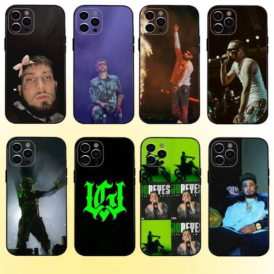 Discover Jc Reyes Tour 2025 Phone Case  For iPhone17,16,15,14,13,12,11 Plus,Pro Max Soft Black Cover