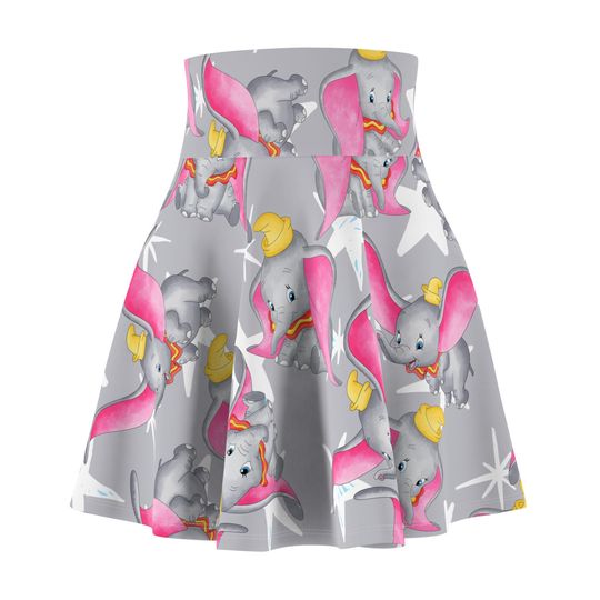 Discover Dumbo Run Costume Skirt Women's Skater Skirt | Disneyland Running Challenge Bounding Skirt