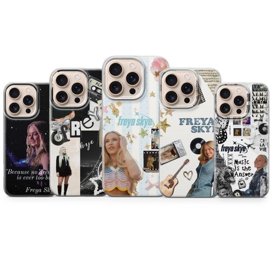 Discover Freya Skye Phone Case Pop Music Singer Cover for iPhone 17 16Pro 15 14 13 12 Samsung S25 S24 S23 S22 A16 A55 A54 Pixel 10Pro 9Pro