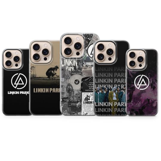 Discover Linkin Park Phone Case Alternative Rock Band Music Cover for iPhone 17 16Pro 15 14 13 12 Samsung S25 S24 S23 S22 A16 A55 A54 Pixel 10Pro