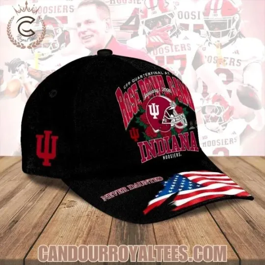 Indiana Hoosiers Football 2026 Rose Bowl Champions Classic Cap