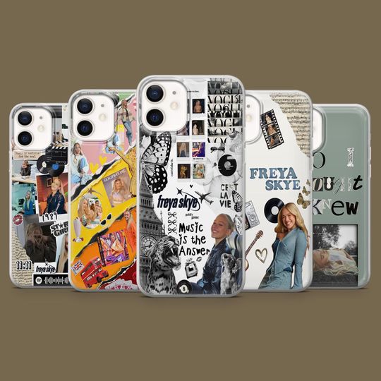Discover Freya Skye Phone Case Popular Actress Pop Singer Cover for iPhone 17Pro,16,15,14,13,12 SamsungS25, S24,S23Fe,S22,A16,A26,A56,Pixel10,9Pro