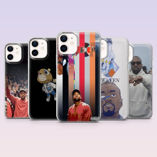 Discover Kanye West Phone Case Music Artist YE Cover for iPhone 17Pro, 16, 15, 14, 13, Samsung S25, S24, S23Fe, S22, A16, A26, A56, Pixel 10, 9Pro, 8