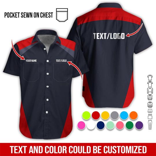 Discover Custom Pocket Basic Work Shirt: Personalized Workwear  Uniform