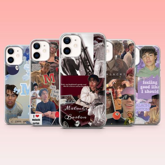 Discover Malachi Barton Phone Case Actor Malachi Cover for iPhone 17Pro, 16, 15, 14, 13, 12, Samsung S25, S24, S23Fe, S22, A16, A26, A56, Pixel 10, 9