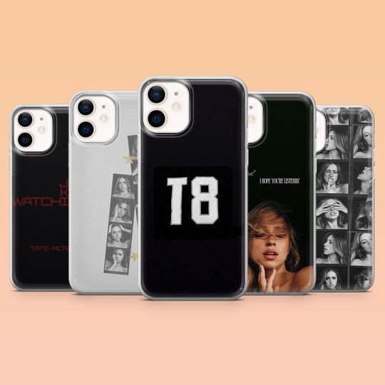 Discover Tate McRae Phone Case Pop Star Cover for iPhone 17Pro, 16, 15, 14, 13, 12 Samsung S25, S24, S23, S22, S55, A16, A26, Pixel 10, 9, 8, 7