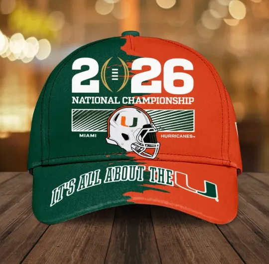 Discover Miamii Hurricaane1 Classic Cap