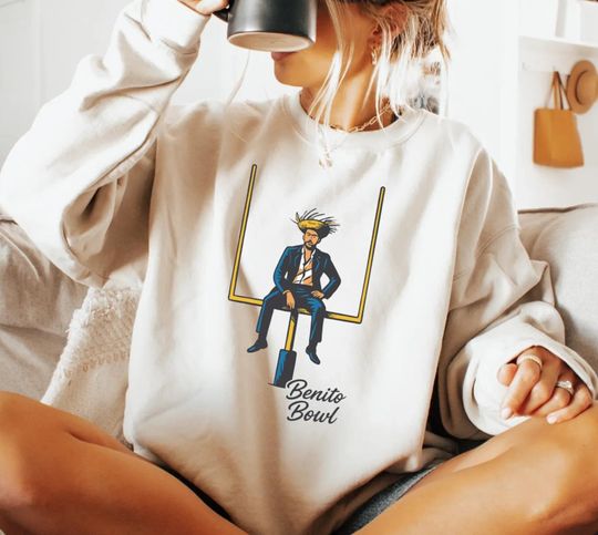 Discover Benito Bowl Football Halftime Show Sweatshirt - Game Day Unisex Top - Puerto Rican Pride T-Shirt