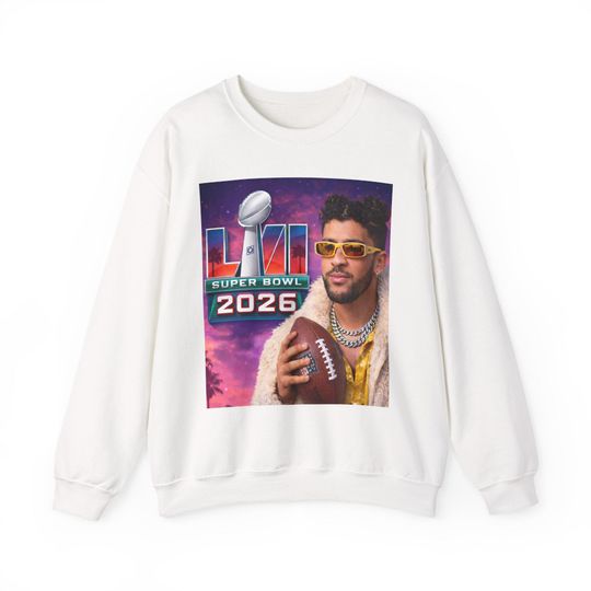 Discover Super Bowl 2026 Retro Football Graphic Gear Swag Sweatshirt