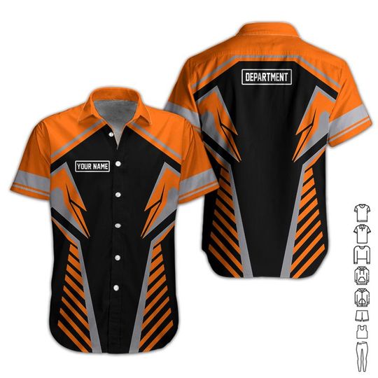 Custom Work Shirt: Personalized Hi Vis Reflective Uniform