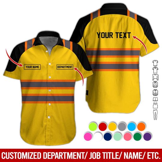 Discover Custom Staff Uniform Shirt: Personalized Workwear