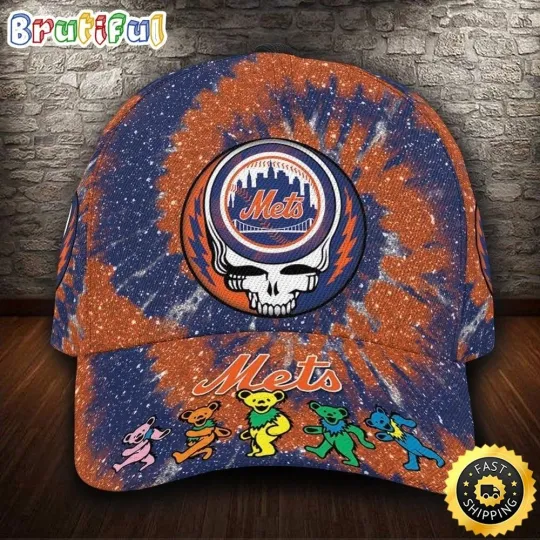 NY Mets And Grateful Dead Classic Cap Gift For Fan Hat