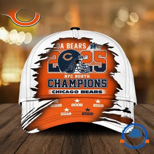 Discover Bears North Champions Super Bowl Classic Cap