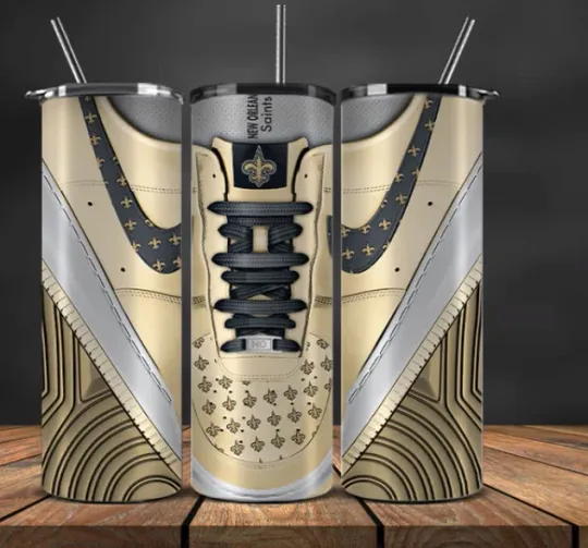 Discover New Orleans Football Stainless Steel Tumbler & Straw-Sneaker Heads