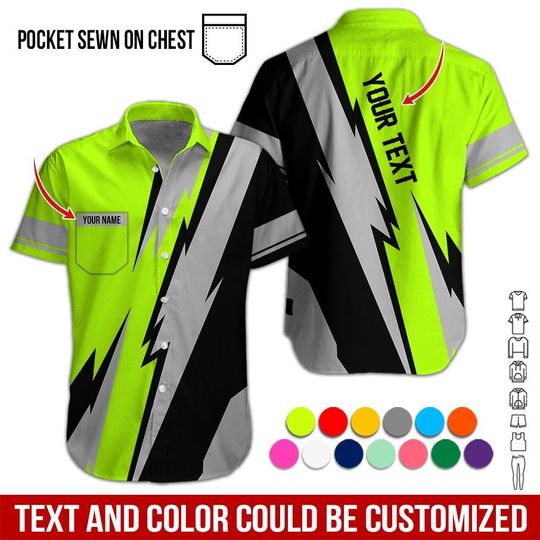 Discover Custom Logo Work Shirt: Personalized Uniform for Racing, Mechanic