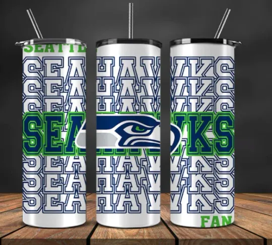 Discover Seattle Tumbler Stainless Steel & Straw