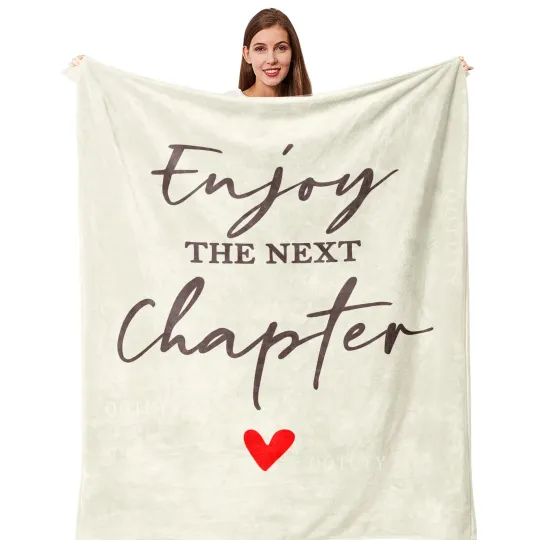 Discover Retirement Gift for Woman Blanket 60"x50", Retirement Gifts for Men/2026, New...