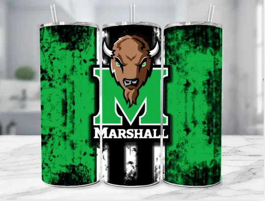 Marshall Thundering Herd College Football  Stainless Steel Tumbler