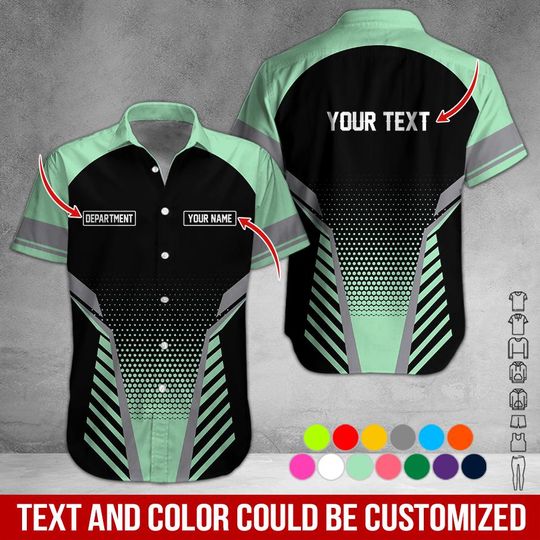 Discover Custom Racing Work Shirt: Personalized Auto Repair Uniform