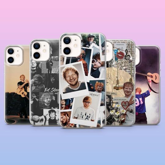 Discover Ed Shee Phone Case X Quotes Singer Cover for iPhone 17Pro, 16, 15, 14, 13, 12, Samsung S25, S24, S23, S22, A16, A26, Pixel 10,9