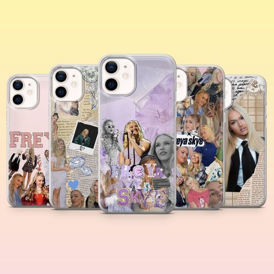 Discover Freya Skye Phone Case Famous Actress Cover for iPhone 17Pro, 16, 15, 14, 13, 12, Samsung S25, S24, S23, S22, A16, A26, A56, Pixel 10.9