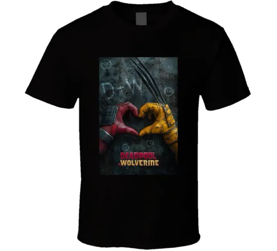 Discover Deadpool and Wolverine Movie Fan T-Shirt