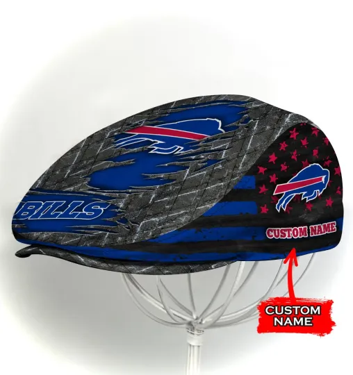 Discover Buffalo Team Bills Jeff Cap football Jeff Cap football Driving Cap, football Golf Cap Bills Cap
