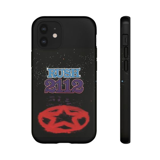 Rush 2112, Rock and Roll Phone Case, Tough Cases for Music Lovers, Vintage Rock Phone Cover, Gifts for Musicians, Concert Accessories