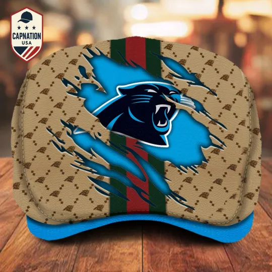 Discover Carolina Team Panthers Jeff Cap football Jeff Cap football Driving Cap, football Golf Cap