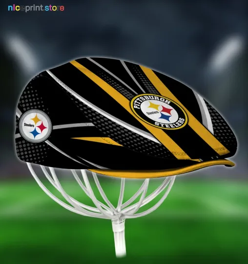Discover Pittsburgh Team Steeler Jeff Cap football Jeff Cap Driving Cap Golf Cap For Men