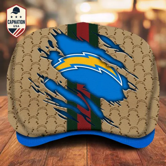 Discover Los Angeles Team Chargers Jeff Cap football Jeff Cap football Driving Cap, football Golf Cap