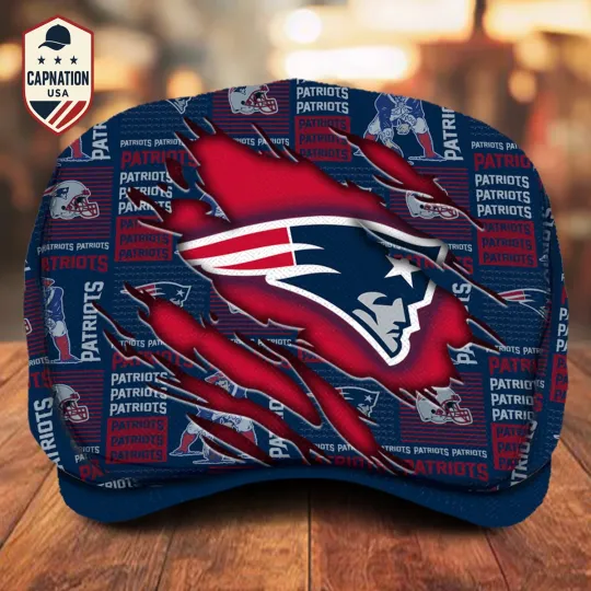 Discover New England Footbal Team Patriots Jeff Cap football Jeff Cap Driving Cap Golf Cap