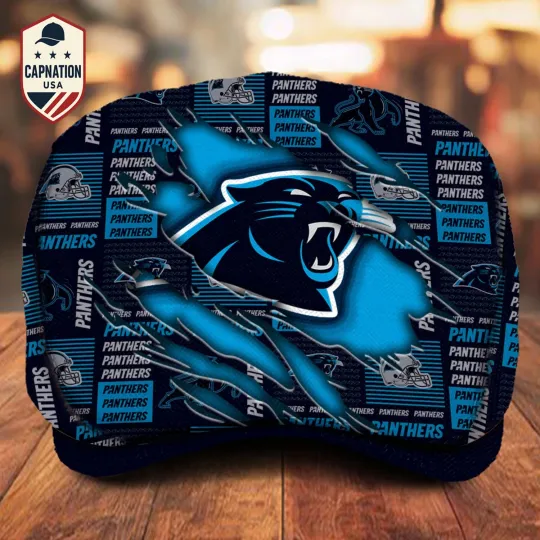 Discover Carolina Football Team Panthers Jeff Cap football Jeff Cap Driving Cap Golf Cap